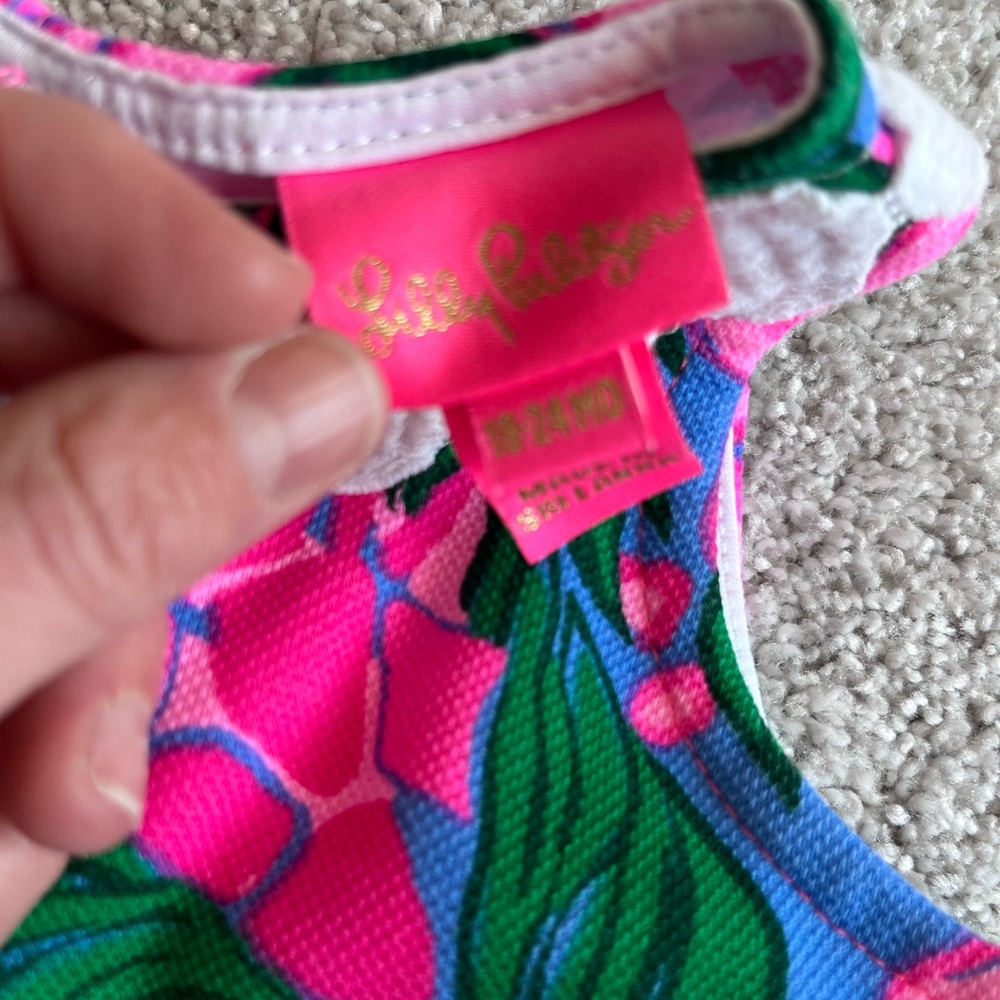 Lilly Pulitzer Dress with Bloomers - Picture 3 of 4